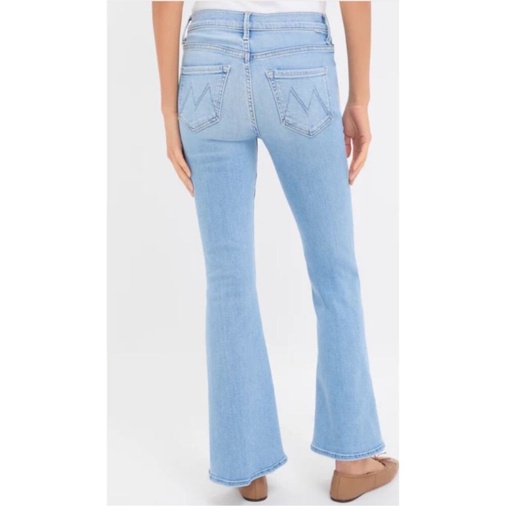 MOTHER Denim the weekender flare jeans blessing in disguise size 10 - Picture 2 of 10